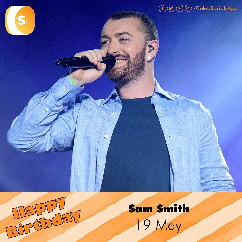 CelebSocialsApp's tweet photo. #CelebSocials wishes a Very #HappyBirthday to Sam Smith Download App : https://t.co/QJnmvxkIay #HBDSamSmith #SamSmithBirthday #BirthdaySamSmith #Congrats #SamSmith #happybirthdaySamSmith @samsmith https://t.co/3hkC6Eh2qQ