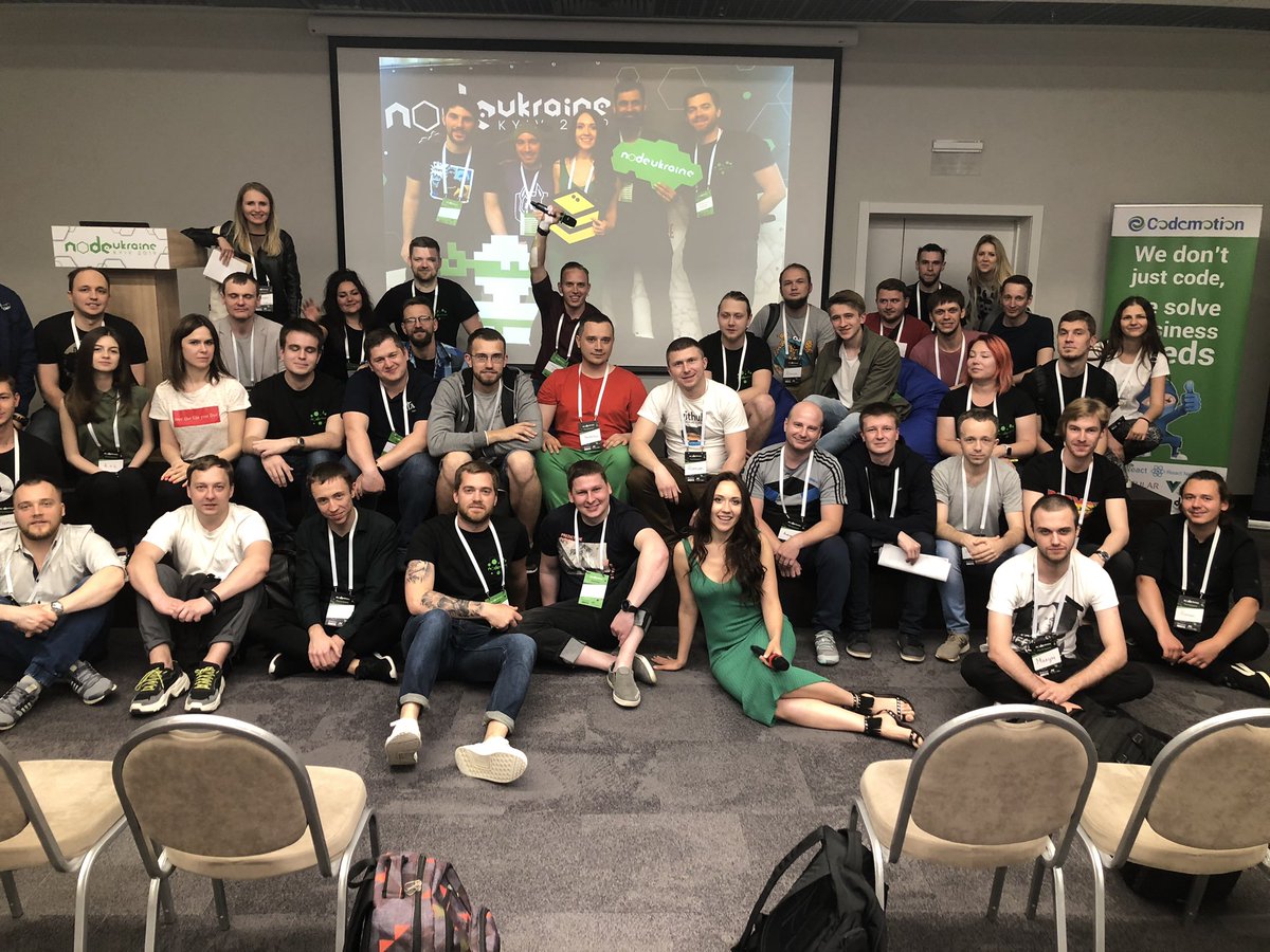 NodeConference's tweet image. It was so many bright moments yesterday @NodeConference