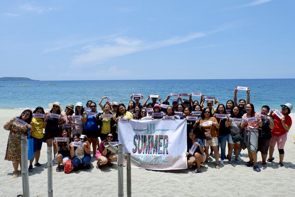 ADNSummer's tweet image. ADNSE Participants with their banner "I survived ADN Summer Escapade 2019"
🌊☀💚

#ADNSEHulingTampisaw