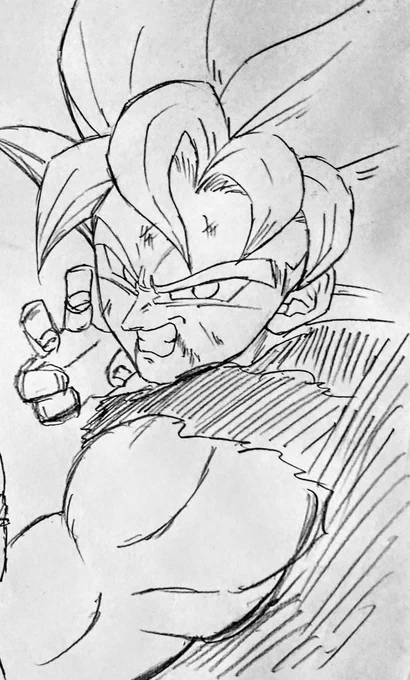 最近の中では結構いい感じの表情描けました❗ 