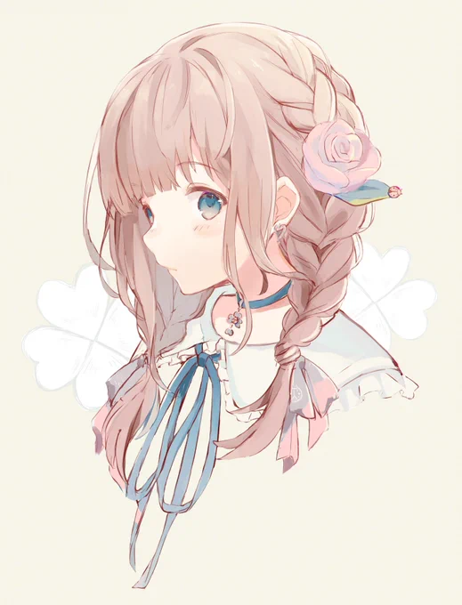 三つ編み? 