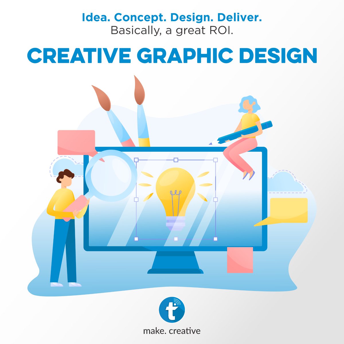 Tirth111's tweet photo. Creative Graphic Design | make. creative
-
-
-
#creativity #graphicdesign #art #design #animation #calligraphy #artoftheday #flatdesign #digitalart #photoshop #vectorart #illustrator #UX #logodesign #freelance #fiverr #outsource #designer #branding #brandidentity #makecreative https://t.co/WlLhK07tcA