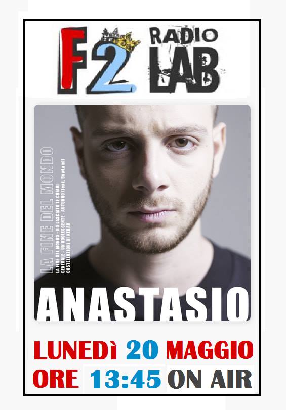 Osservatorio Giovani (@giovaninapoli) on Twitter photo 📌 LUNEDÌ 20 MAGGIO 2019 ORE 13:45 ⏰
In occasione del #DigitalMusicForum, una nuova puntata di #BitGeneration con <a href="/LelloSavonardo/">Lello Savonardo</a> su <a href="/F2RadioLab/">F2 Radio Lab</a>
🎙️ OSPITE IN STUDIO #Anastasio! 🎶 📌 LUNEDÌ 20 MAGGIO 2019 ORE 13:45 ⏰
In occasione del #DigitalMusicForum, una nuova puntata di #BitGeneration con <a href="/LelloSavonardo/">Lello Savonardo</a> su <a href="/F2RadioLab/">F2 Radio Lab</a>
🎙️ OSPITE IN STUDIO #Anastasio! 🎶