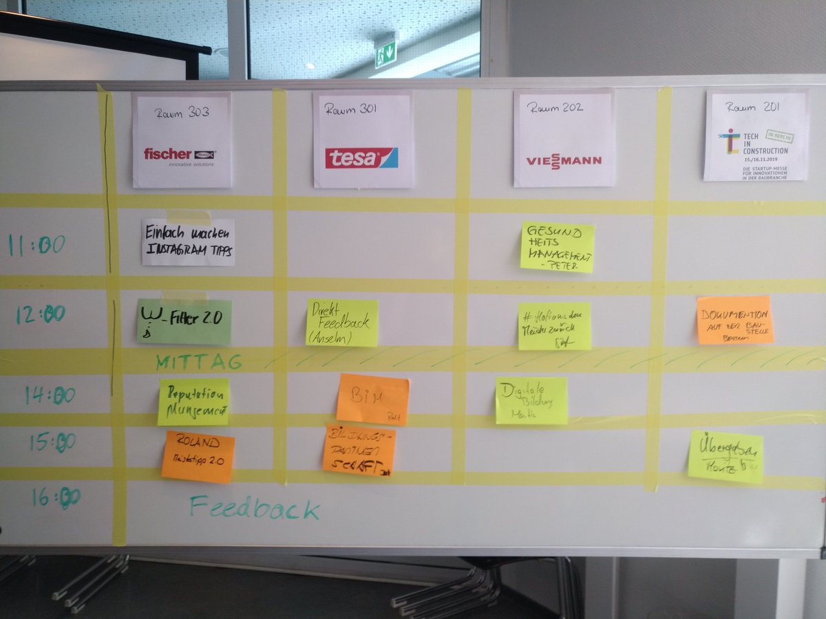 handwerkscamp's tweet photo. Obwohl etwas ruhiger als am Vortag, auch der zweite Tag vom #hwc19 verspricht wieder spannende Themen... https://t.co/WUI7gYukwH
