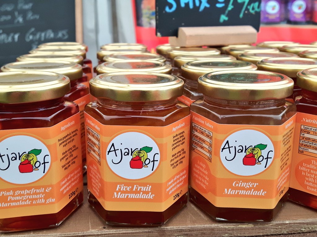 SpringT1de's tweet photo. Go utterly chutterly with @AjarOf1 award winning preserves & chutneys, sauces & mayos!
Fabulicious fayre from the #jammery...pick up your fave #AJarOf today!
#SpringTideFoodFestival2019
#HiveBeach #BurtonBradstock #jurassiccoast #dorset https://t.co/k6nKo1rMfm