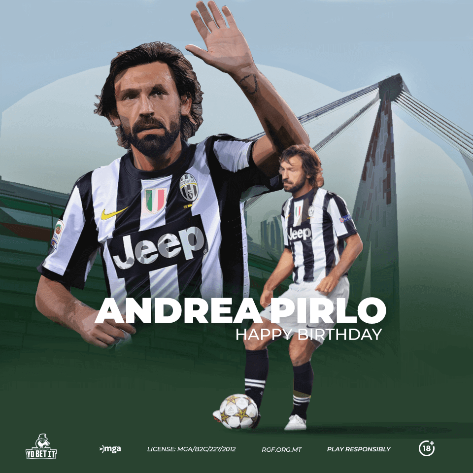  Happy Birthday to the Midfield Andrea Pirlo    