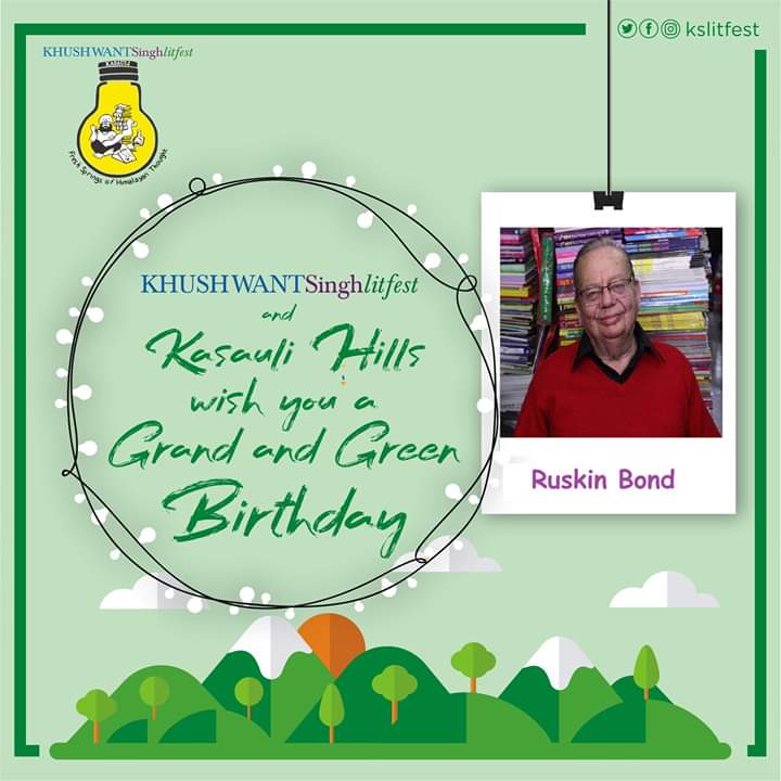 Happy Birthday Ruskin Bond 