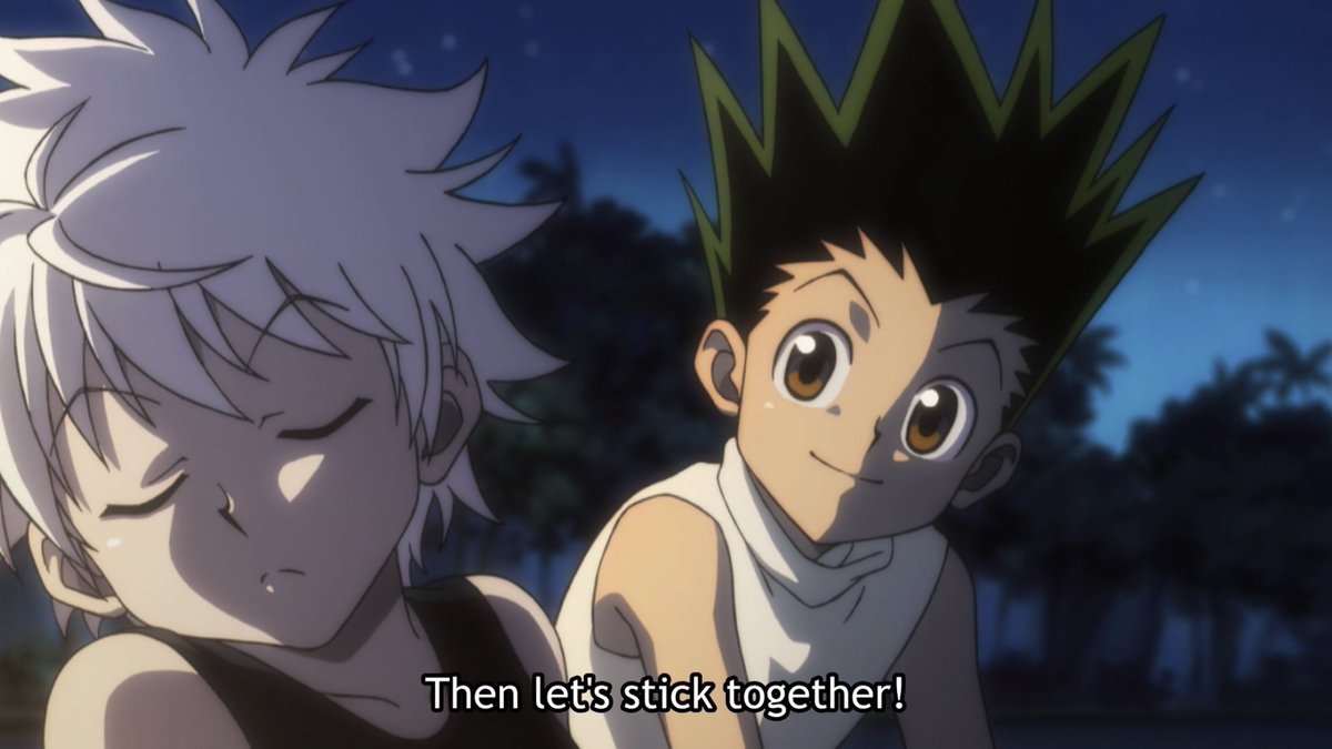 T A Y Ok So I Know Ppl Ship Gon And Killua Ima Say That S Weird Af They Re Kids