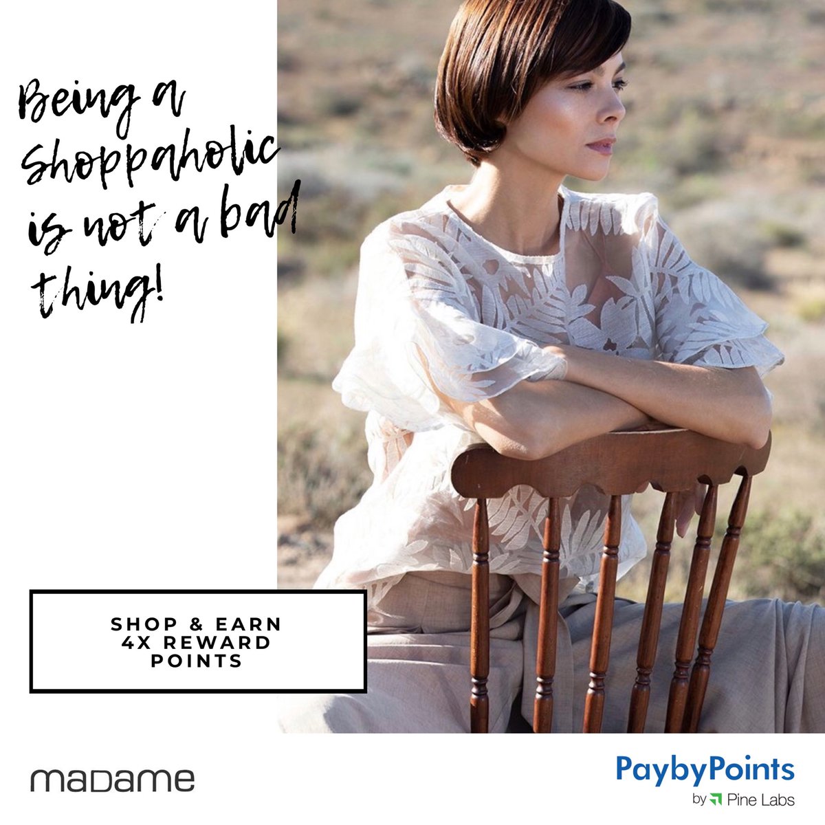 PaybyPoints's tweet photo. Redeem your bank reward points at select Madame stores and earn up to 4X points.

Ask the cashier for eligible credit/debit cards. T&amp;C Apply! https://t.co/slRUobQ99b