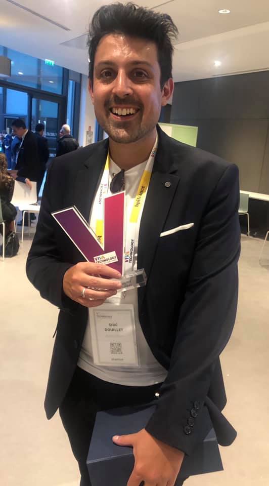 Armellecomstrat's tweet photo. @Vivatech2019 celebrating innovation and supporting our clients! 
Congrats Shai Douillet !#boontoday #vivatech https://t.co/K3jydO91ZE
