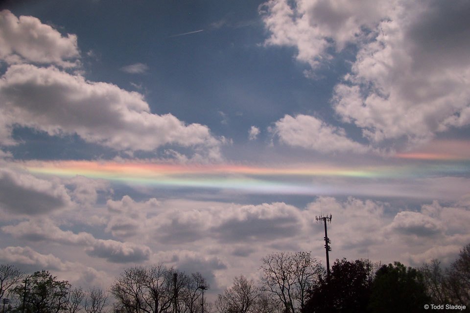 A Circumhorizontal Arc Over Ohio   via NASA go.nasa.gov/2HxzFFm