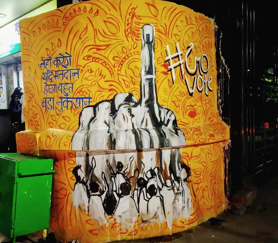 _PatnaBeats's tweet photo. Patna is all prepared for the biggest festival of democracy. Have you voted today? If not, go out and vote.
#GoPatna #GoVote #BecauseaItMatters @ECISVEEP https://t.co/NQae0Mehdh
