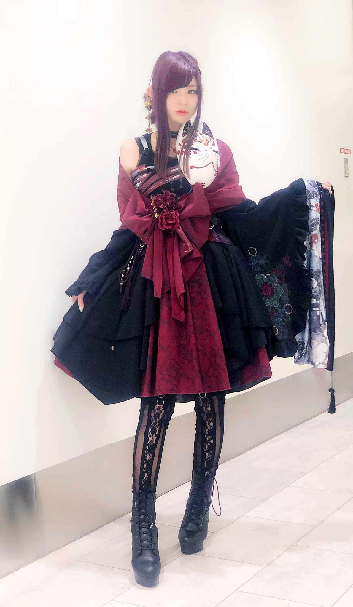お出かけにも❤️ゴスロリコスプレドレス　イベントにぴったり女子会コーデ 楽天市場】ロリータ ゴスロリ ワンピース Aライン Lolita オフ