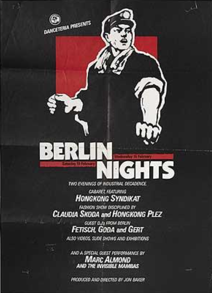 fetischterranov's tweet photo. #berlinnights #nyc #nineteeneightythree #danceteria #fetisch #terranova #claudiaskoda #fabrikneu #towneslab #klauskrüger #anitasarko #shokotownes #shokokawaida #jonbaker https://t.co/B5KnUHQiqf