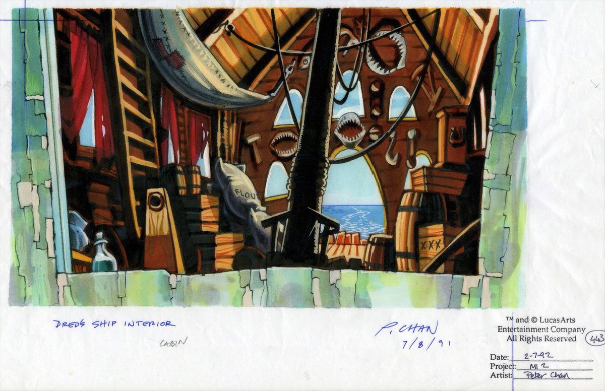 He develops new artistic techniques compared to the previous games of the studio, including the ability to scan real paintings (the end of pixel art !). And Peter Chan impresses with his speed of execution.