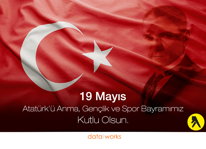 19 Mayıs Atatürk'ü Anma, Gençlik ve Spor Bayramımız kutlu olsun! #DataWorks #YellowPagesTürkiye #100yıl