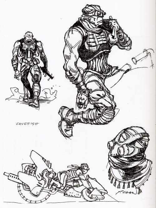 In 1993, he worked as Lead Artist (backgrounds and characters) on  #FullThrottle,  @TimOfLegend 's adventure game.