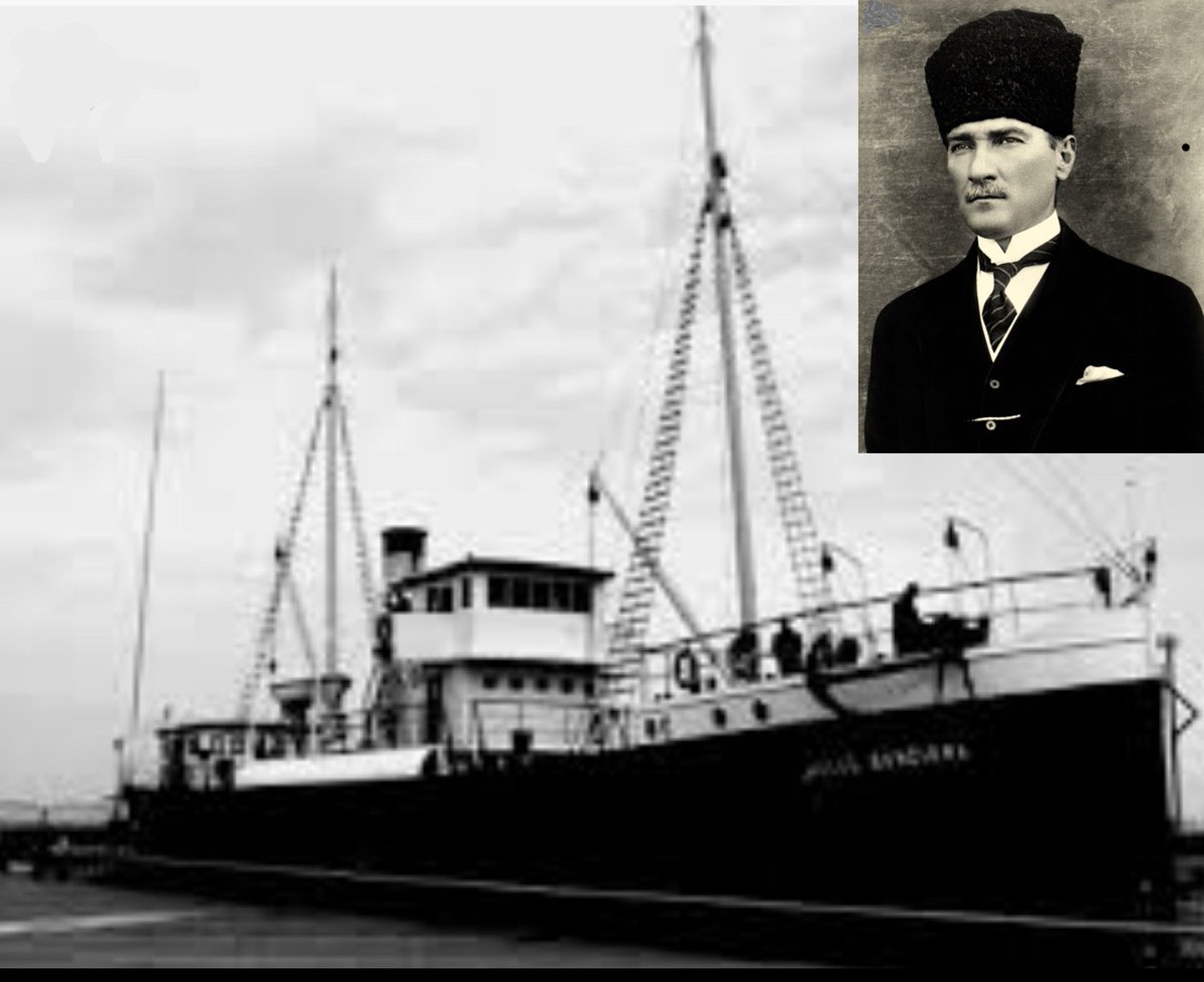 Tam 100 yıl önce, 19 Mayıs günü, Bandırma vapuru ile Samsun’a adımını atan ve ülkemizin kaderini değiştiren o yüce insan, Mustafa Kemal Atatürk’ü, minnet ve hasretle anıyoruz. #19mayıs1919 #samsun #ataturk #mustafakemal #mustafakemalataturk