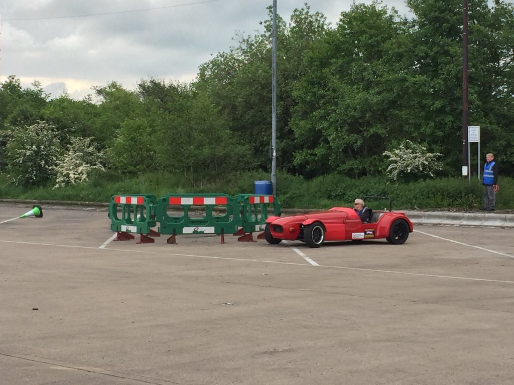 Club trip out to #Lymm today to see how an #autosolo runs #boundless #csma
