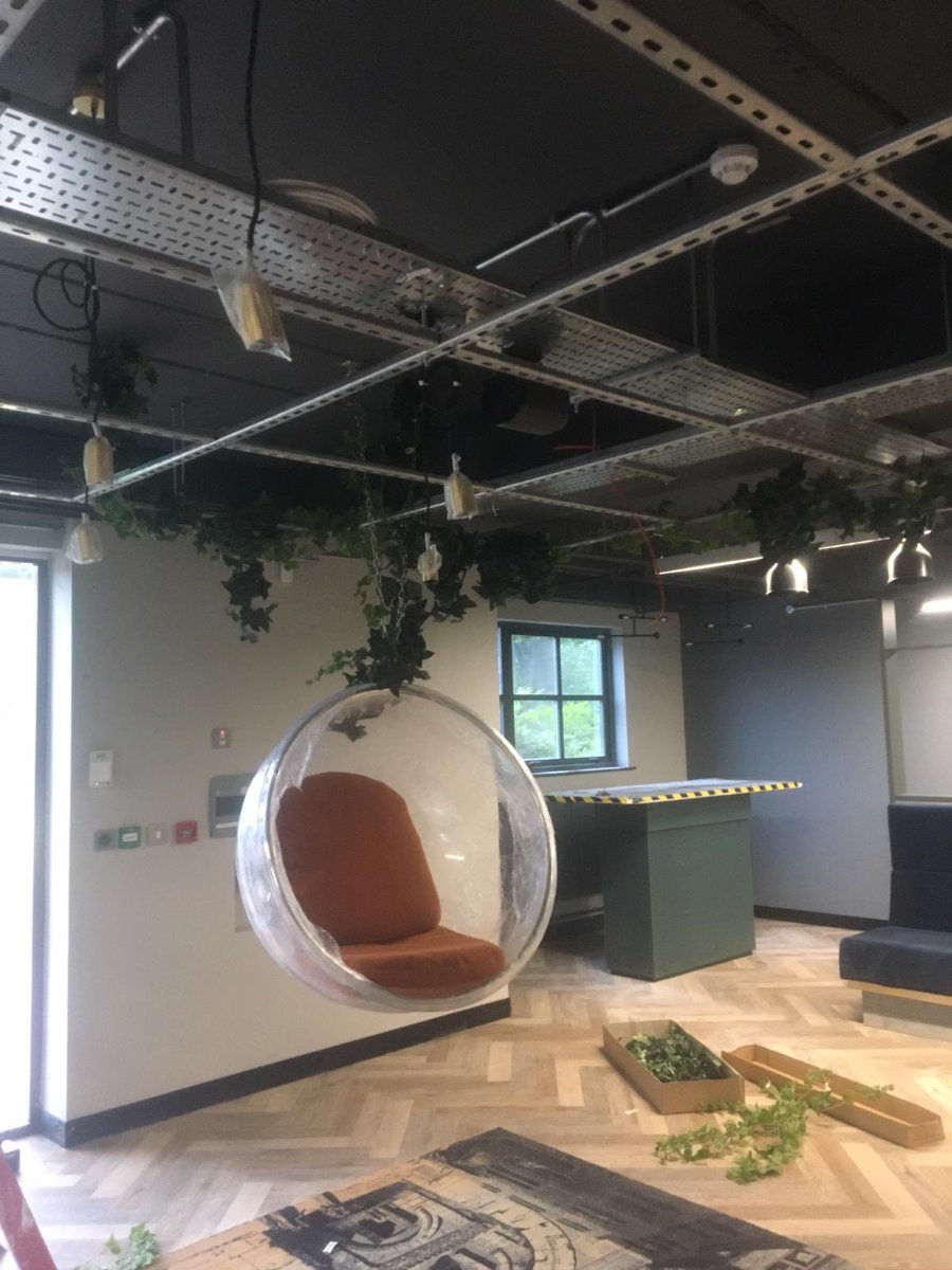 DesigntonicLtd's tweet photo. Anyone fancy testing this? 😜 #workplacedesign #workplacefitout #officedesign #officefitout #restaurantdesign #restaurantfitout #commercialinteriors #interiordesign #bubblechair #leeds https://t.co/rTGhwXSRGA
