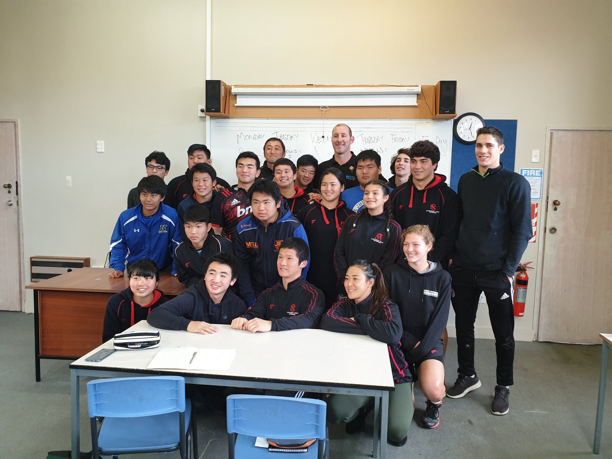 BCITO's tweet photo. Carpenter and ex All Black Chris Jack visited St Bedes, Shirley Boys and Hillmorton High School in Christchurch on Wednesday. 

He was joined by some of the BCITO team and spoke with the school students about how a BCITO apprenticeship works &amp; why the trades are an awesome career https://t.co/kr6SiW7swd