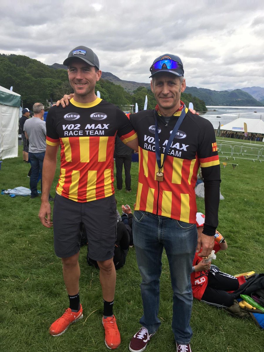 VO2MAX Race Team were on the podium at Keswick yesterday. Well done Lee Tait and Ben Dixon. 2nd and 5th overall. Another steady performance by Barry Taylor in his return to racing and our thoughts go out to Stevie Locker injured on the bike course. Hoping for a speedy recovery👍🏼