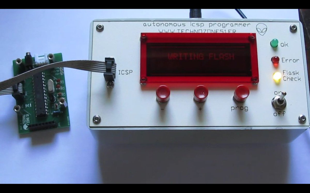 technozone51's tweet image. #Programmateur autonome d&apos;#AVR par @technozone51 . Schéma de câblage, description complète ainsi que le programme #arduino disponible en suivant le lien bit.ly/2w27rgK . Une vidéo de démonstration en utilisation réelle : bit.ly/30xCKOz . Bon Bricolage !