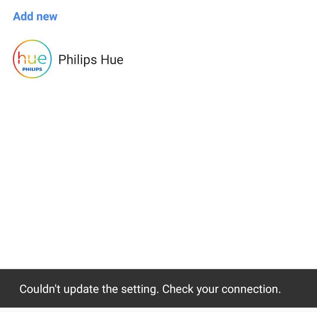 philips hue google home issues