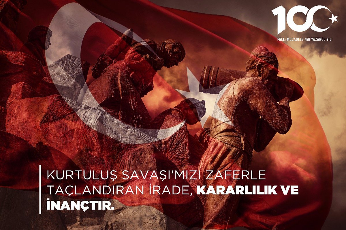 “19 Mayıs İstiklal Mücadelemizin Meşalesidir.”

Milli mücadelenin 100. yıl dönümünde, 19 Mayıs Atatürk'ü Anma Gençlik ve Spor Bayramı'mız kutlu olsun!