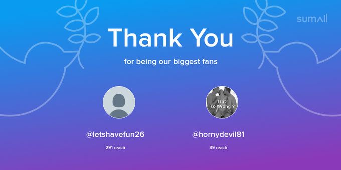 Our biggest fans this week: letshavefun26, hornydevil81. Thank you! via https://t.co/vfXGQ8T5p7 https://t<a href="/tag/treat"class="tags"><span>#treat</span></a><a href="/tag/christmas"class="tags"><span>#christmas</span></a><a href="/tag/ideserveit"class="tags"><span>#ideserveit</span></a>