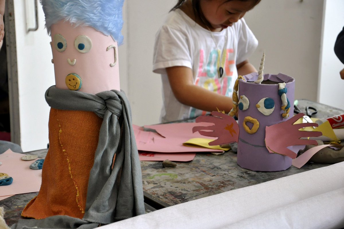 CamdenArtCentre's tweet photo. Our Family Takeovers are suitable for #children of all ages and materials are provided #free of charge! Join us today from 2.00pm #CACeducation https://t.co/ofVfwzgh6G https://t.co/2Vn9YuoT28
