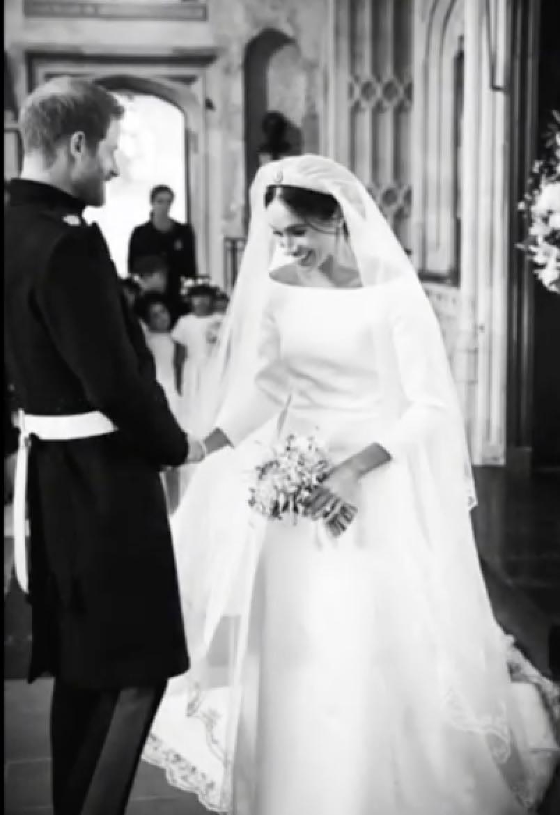 DelMody's tweet photo. Prince Harry, the Duke of Sussex and Meghan, the Duchess of Sussex share behind the scenes images to celebrate their first wedding anniversary.  https://t.co/ZTnRO2znmD https://t.co/6uUhoRa8lj