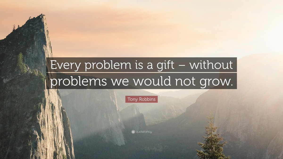 TEDxBZU's tweet photo. كل مشكلة هي هدية؛ لأننا دون المشاكل لن نستطيع أن ننمو أو أن نتعلم.
“Every problem is a gift–without problems we would not grow.” – Tony Robbins.
#TEDxBZU #TEDx #BZU #MorningQuote https://t.co/0k6sfC1keg