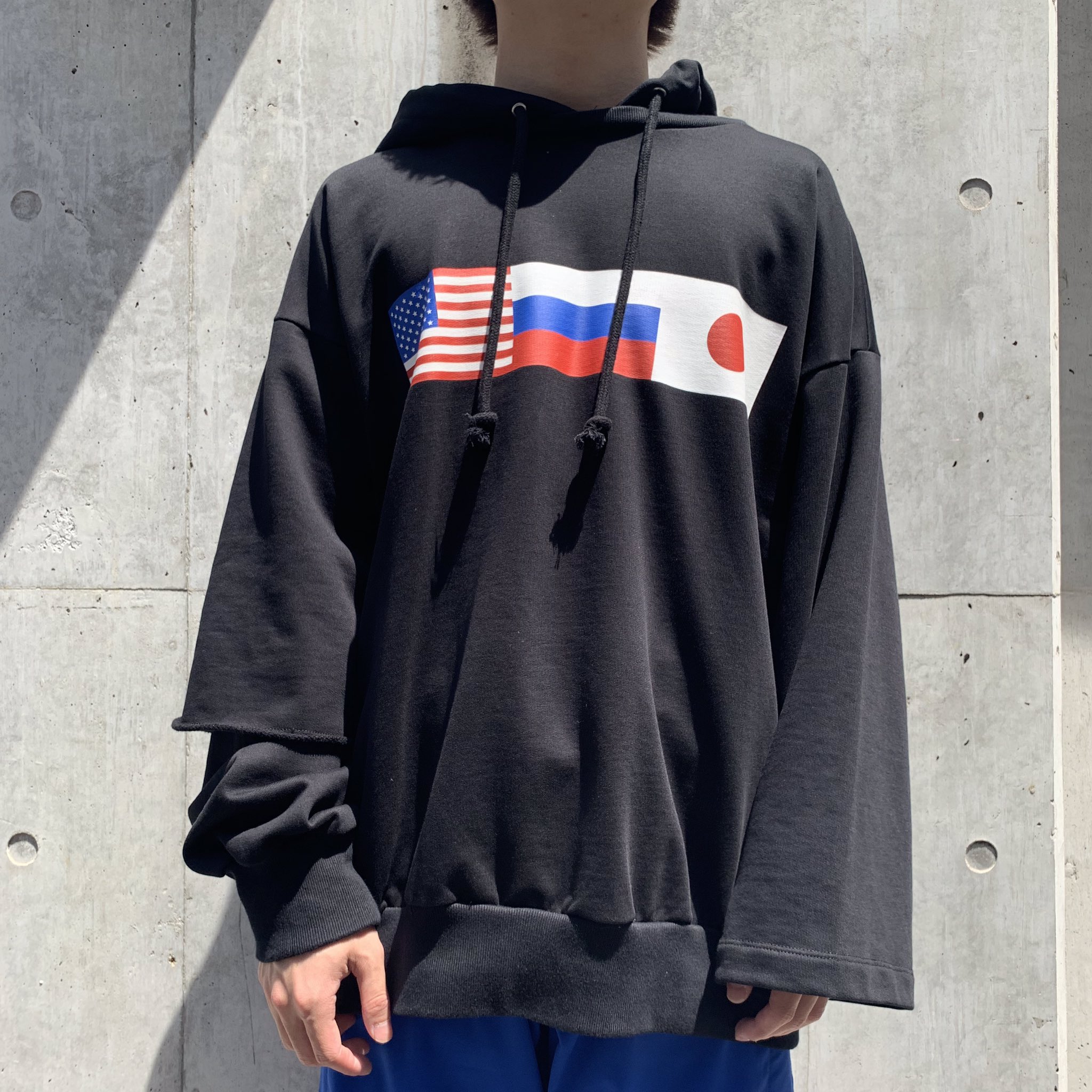 Gosha Rubchinskiy ゴーシャラブチンスキー パーカー ネイビー-eastgate.mk