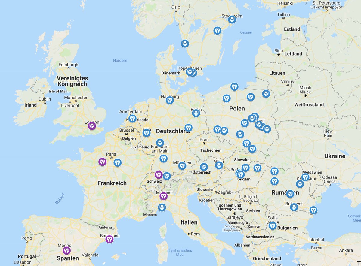Auf geht’s #Europa: Raus auf die Straßen! Heute demonstriert der ganze Kontinent gegen Nationalismus - für eine menschliche und ökologische #EU! Sei mit dabei: 11 Uhr in Köln. 12 Uhr in Berlin, Hamburg, Frankfurt, Leipzig und München. 13 Uhr in Stuttgart! #1EuropaFürAlle #19May