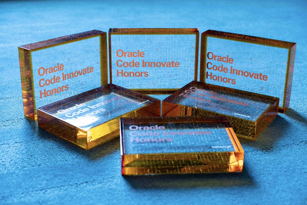 jimgris's tweet photo. The beautiful awards we'll be handing out to the top engineering teams later this week in what has shaped up to be the largest Oracle Code Innovate to date: Innovate Cisco Bangalore #codeinnovate #hackfest #oracledevs https://t.co/L4coChCCD5