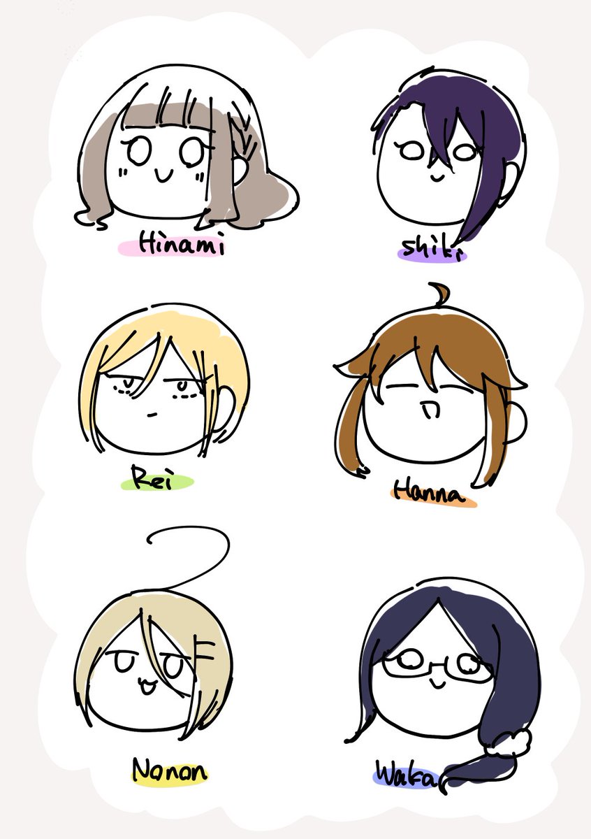 これは各１分くらいで描いたおまんじゅう
#イケシキ 