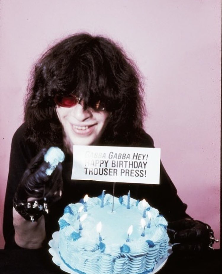 Happy birthday Joey Ramone 
beautiful unique soul, i hope you\re happy wherever you are 
miss you and love you 