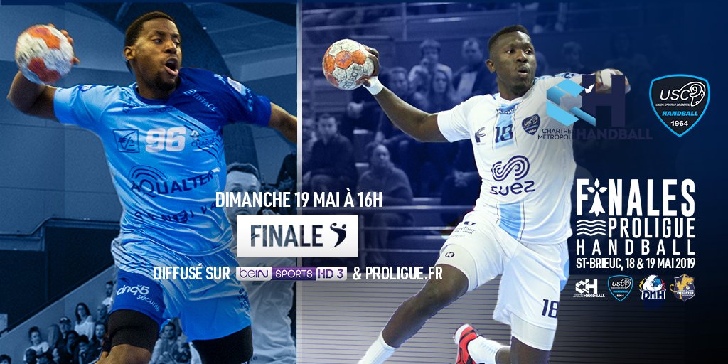 #FINALE
Plus que quelques heures avant la grande finale de <a href="/Proligue/">Proligue</a> face à <a href="/USCreteilHB/">US Créteil Handball 🐏💙</a> ! Le 1er face au 2ème pour gagner le trophée... Quoi de plus normal !
#TousAvecLesBleus