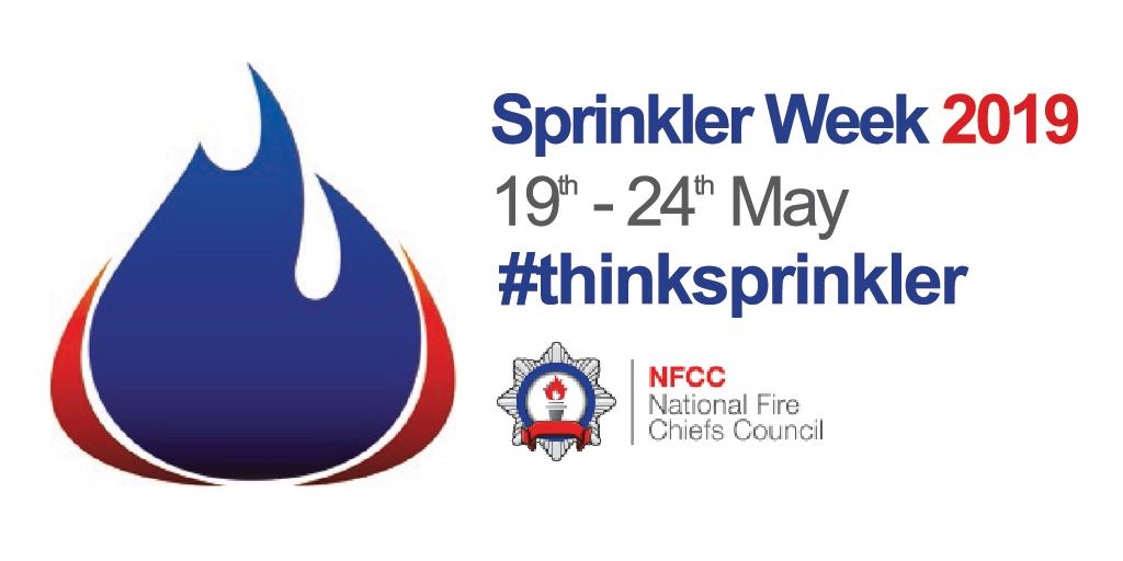 NFCC_FireChiefs's tweet photo. This week is National Sprinkler Week. Here is why we and other experts and professionals in the fire sector want to see them fitted in more homes, businesses and other buildings: https://t.co/vXW5F9Xemj    @BAFSAfocus @NFSNuk  #ThinkSprinkler https://t.co/ZquDL0jebu