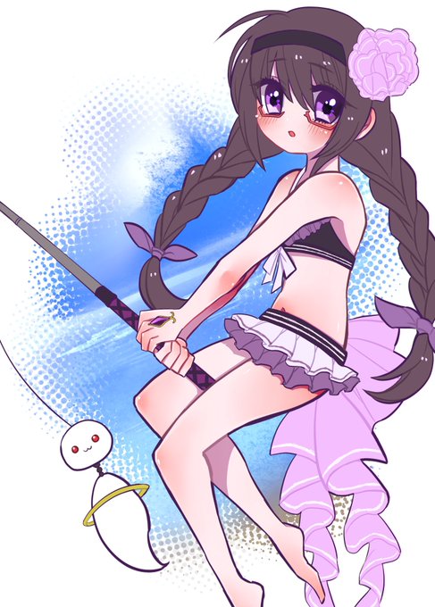 波打ち際のリボンのtwitterイラスト検索結果