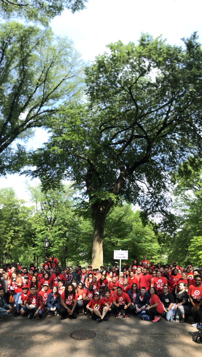 TonyRoman10's tweet image. Target G496 once again supporting the #NYCAidsWalk in Central Park. #R400Community