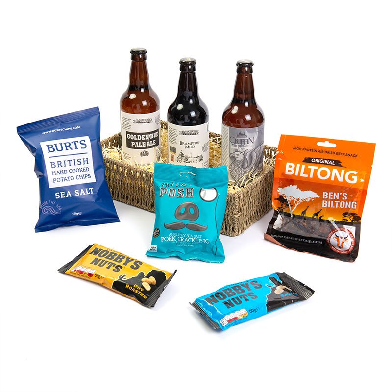 boutiquehamper's tweet photo. Bringing you the authentic experience of @BurtsChips in our collection of hampers https://t.co/lepKmPY06r What more could #dad want for #fathersday 
We have some seriously amazing snacks to complement our range of @BramptonBrewery ales 
#gift #dad #hamper (Plse RT) https://t.co/N2mb9FK72I