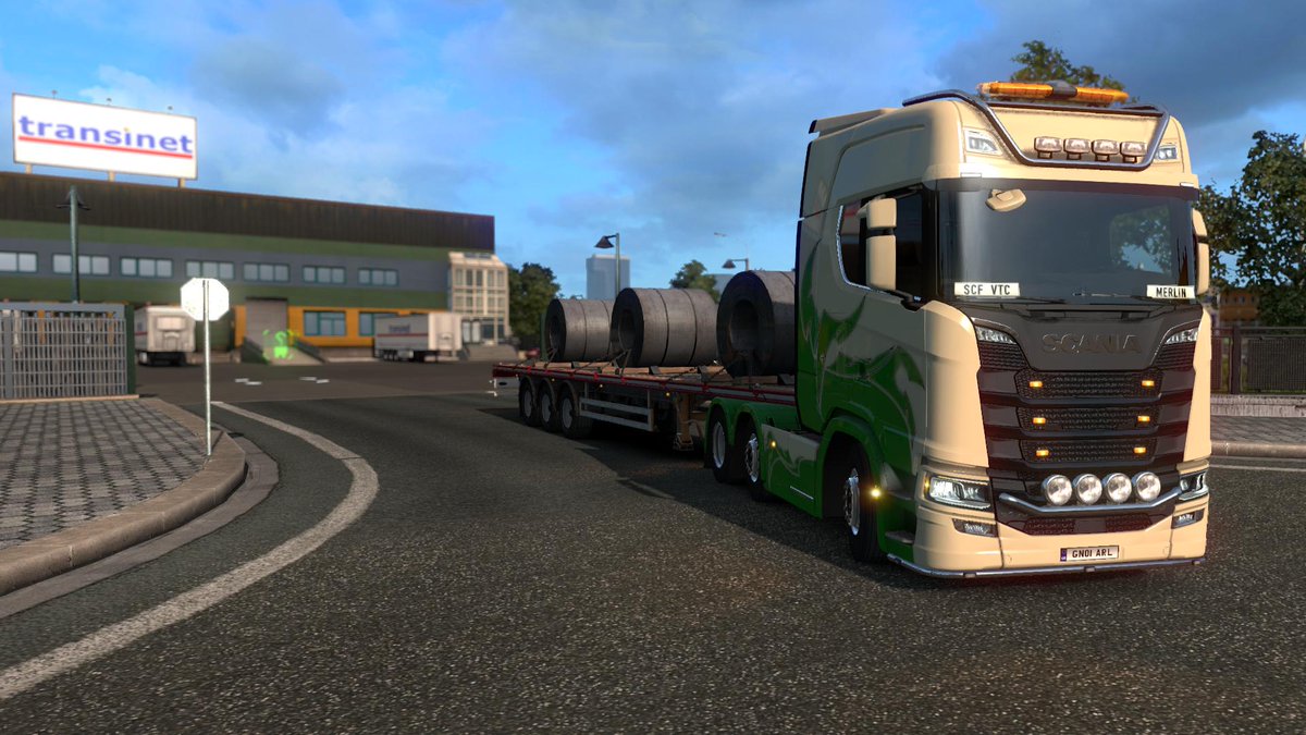 VangardVTC's tweet photo. Just another Sunday hauling big(ish) loads for #SugarCreekFarmsVTC
#SCFDriver #GamersClubDiscord #ETS2 https://t.co/S2FZDxYTF7