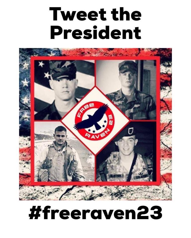 KellySBouchard's tweet photo. @realDonaldTrump #FreeRaven23 https://t.co/l6KHV7ewyq
