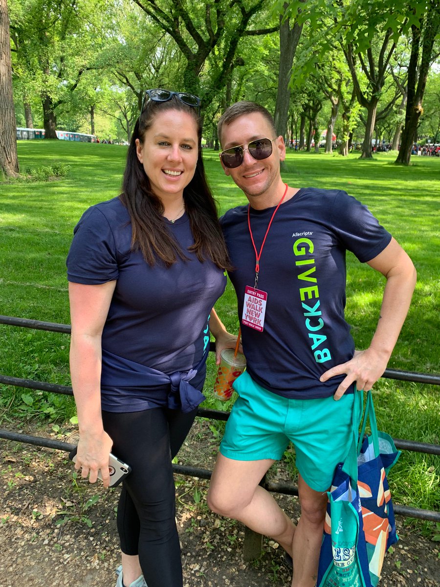 jasonmwalker's tweet photo. @jennifer_ecarr ecarr We are so #Allpossible at the AIDS WALK NY 2019.  Team Allpossible raised $6,897. @Allscripts (our AMAZING company) is matching us at $4000.  That means that we are donating almost $11,000 to the fight to #EndAIDS. #AllscriptsGIVEBACK @joynew3 https://t.co/D2yu4JbvsO