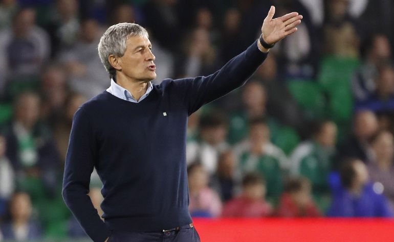 #DATO Quique Setién deja de ser entrenador del <a href="/RealBetis/">Real Betis Balompié 🌴💚</a>. Es el entrenador con +60 partidos con MAYOR % de victorias en TODA la HISTORIA del equipo en Primera División (42,11%)