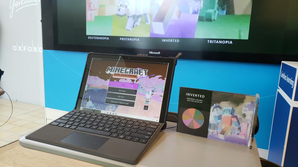 itsninastar's tweet image. The @MicrosoftStore Yorkdale #InclusiveGaming Party was AWESOME!

Special thank you to our guest speakers @GeoffreyLash &amp;amp; @emstahhh for sharing your insight on accessible gaming!

@microsoftcanada @XboxCanada @Minecraft #XboxAdaptiveController