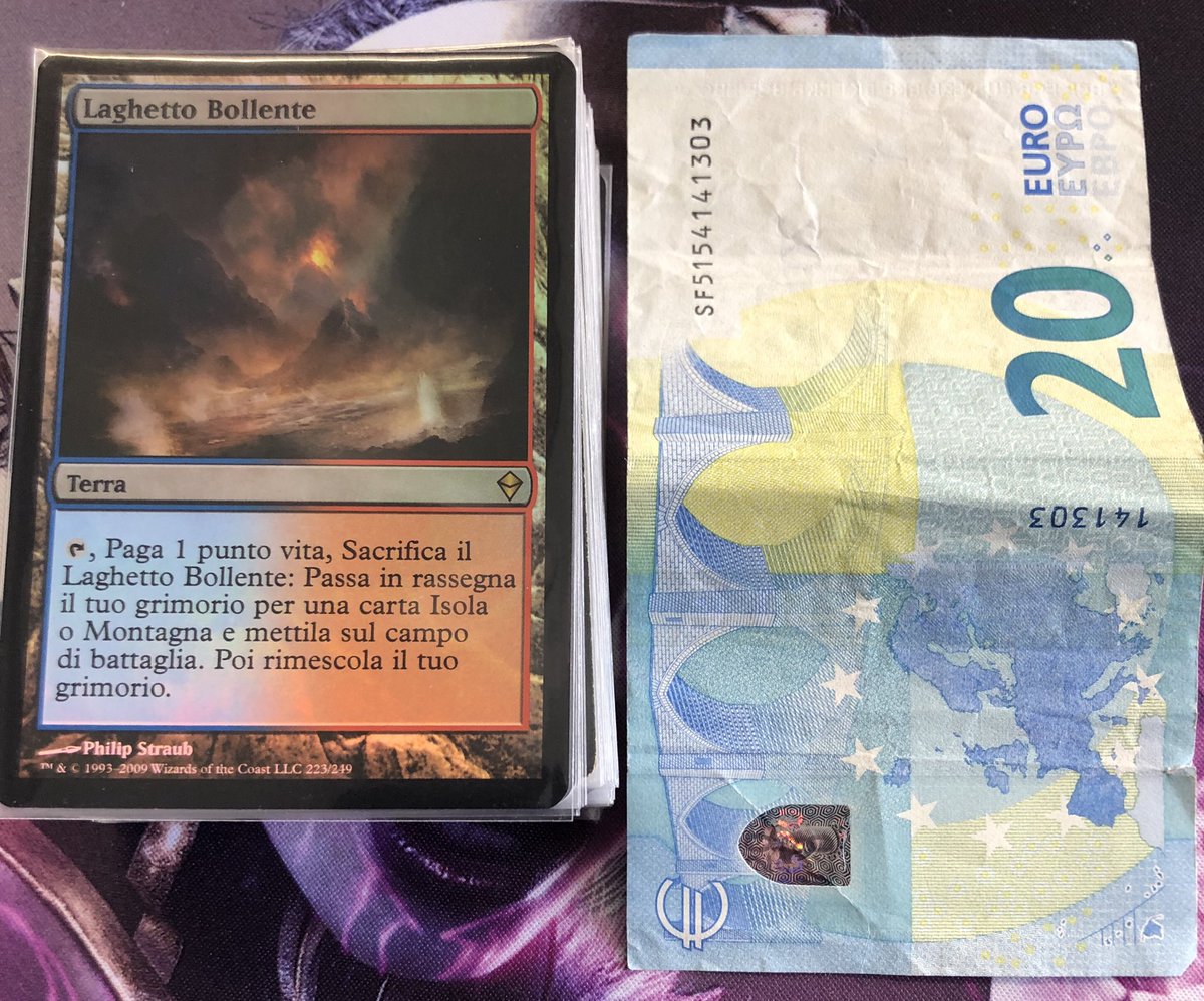 Andrea Mengucci I Just Made Euros By Trading A Foil Eng Scalding Tarn For A Foil Ita Scalding Tarn Value Italia