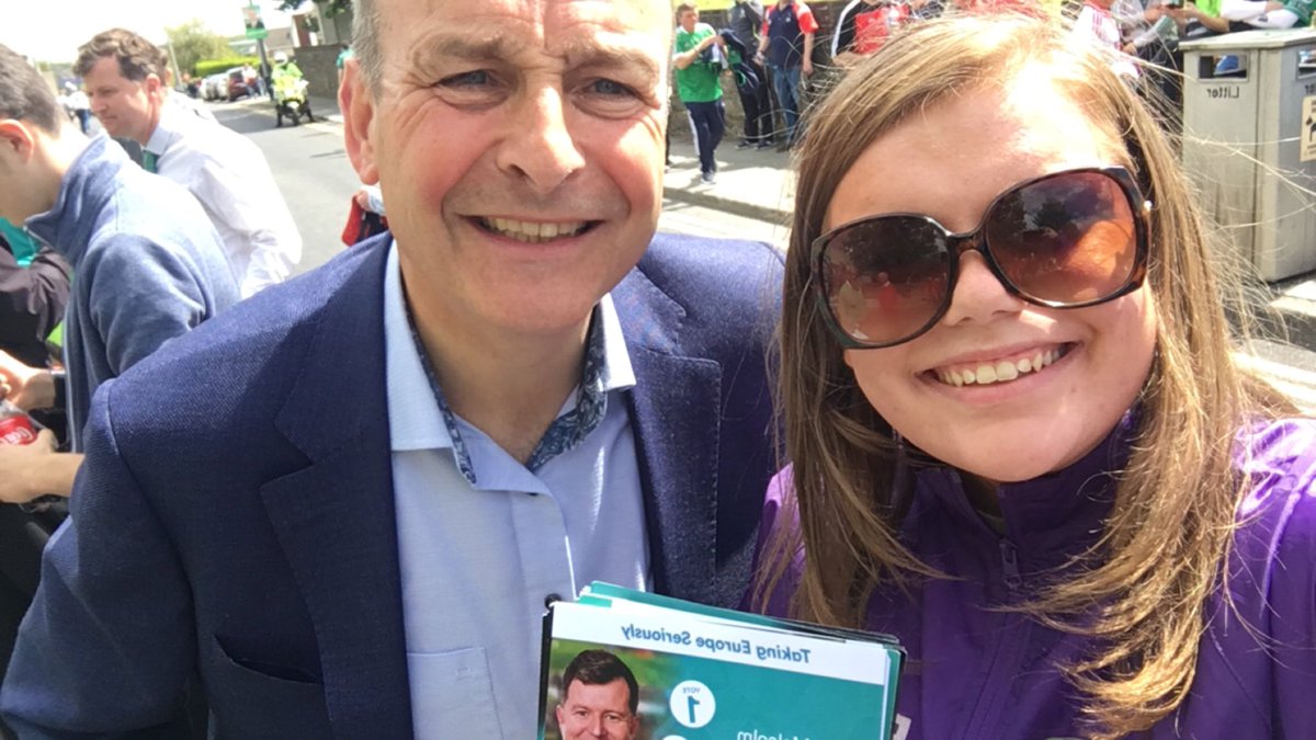 malcolmbyrne's tweet photo. Just joined by @MichealMartinTD!
We have #TwoHardWorkers & #OneStrongTeam for @fiannafailparty in #IrelandSouth for #EE2019!
#TakingEuropeSeriously https://t.co/ACQ509QQDx